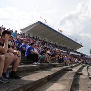 Așa arată stadionul Corvinului Hunedoara înainte de demolare // foto: facebook @FC Corvinul 1921 Hunedoara