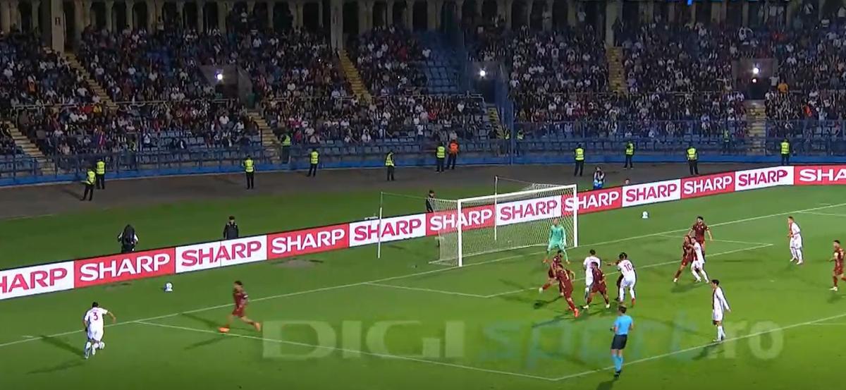 Risto Radunovic, pasă de gol în Armenia - Muntenegru