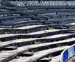 Așa arată stadionul Corvinului Hunedoara înainte de demolare // foto: facebook @FC Corvinul 1921 Hunedoara