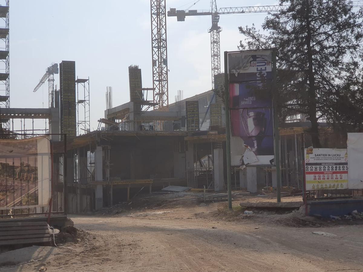 VIDEO+FOTO EXCLUSIV Care e situația stadioanelor Ghencea, Giulești și Arcul de Triumf » Arena Stelei stă cel mai bine