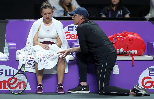 SIMONA HALEP - BIANCA ANDREESCU // Sfaturi bine venite! Simona l-a chemat pe Darren Cahill de 4 ori » Australianul i-a oferit soluțiile necesare