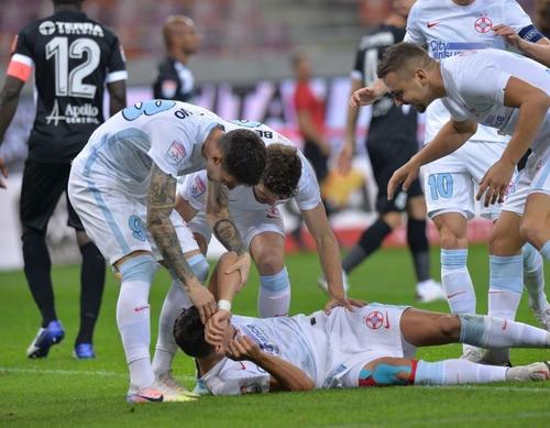 FCSB a câștigat clar ultimul meci jucat, 5-0 cu Hermannstadt