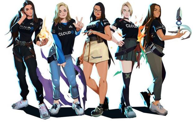 Cloud9 a anunțat prima echipă de esports exclusiv feminină » Unde va concura