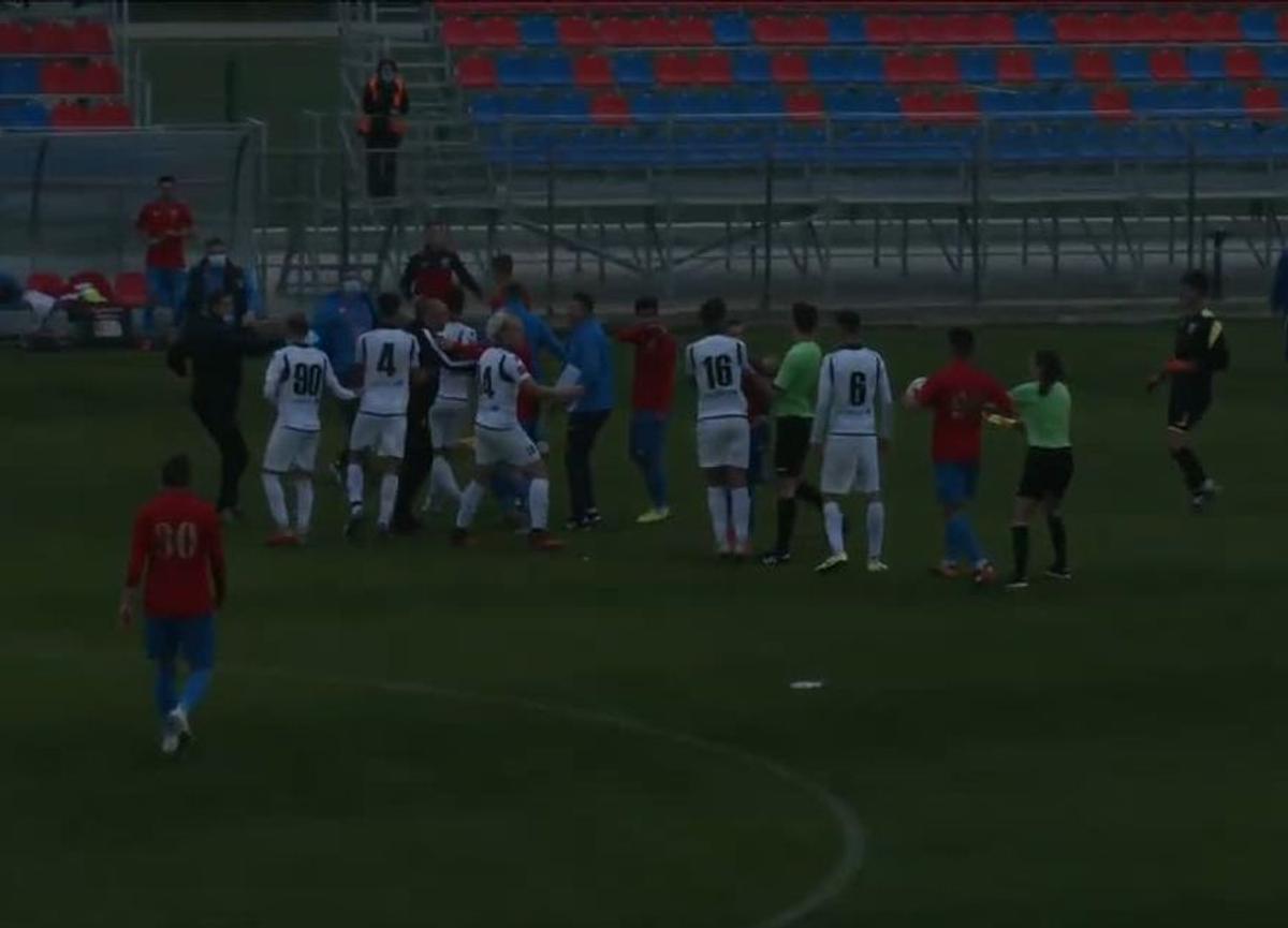 VIDEO + FOTO CSA Steaua, victorie umbrită de scandal! Daniel Oprița, în centrul evenimentelor: „Un copil de la ei ne-a înjurat, îmi cer scuze că am avut ieșirea asta”