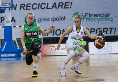 Sepsi SIC Sf. Gheorghe a câștigat meciul disputat miercuri seară la Sfântu Gheorghe, împotriva formaței maghiare UNI Gyor, scor 70-65 (21-13, 14-8, 19-16, 16-8).