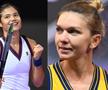 Emma Răducanu și Simona Halep