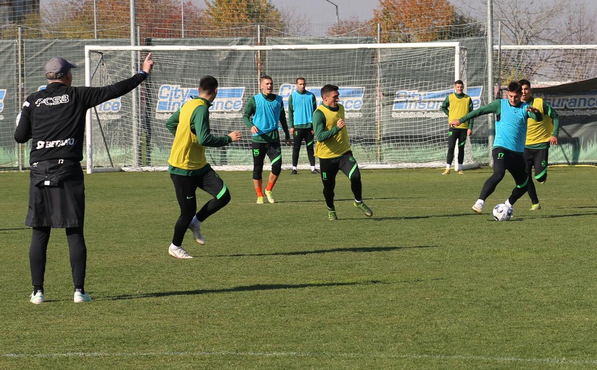 Vești bune pentru FCSB » Ce s-a întâmplat la antrenamentul de azi al echipei