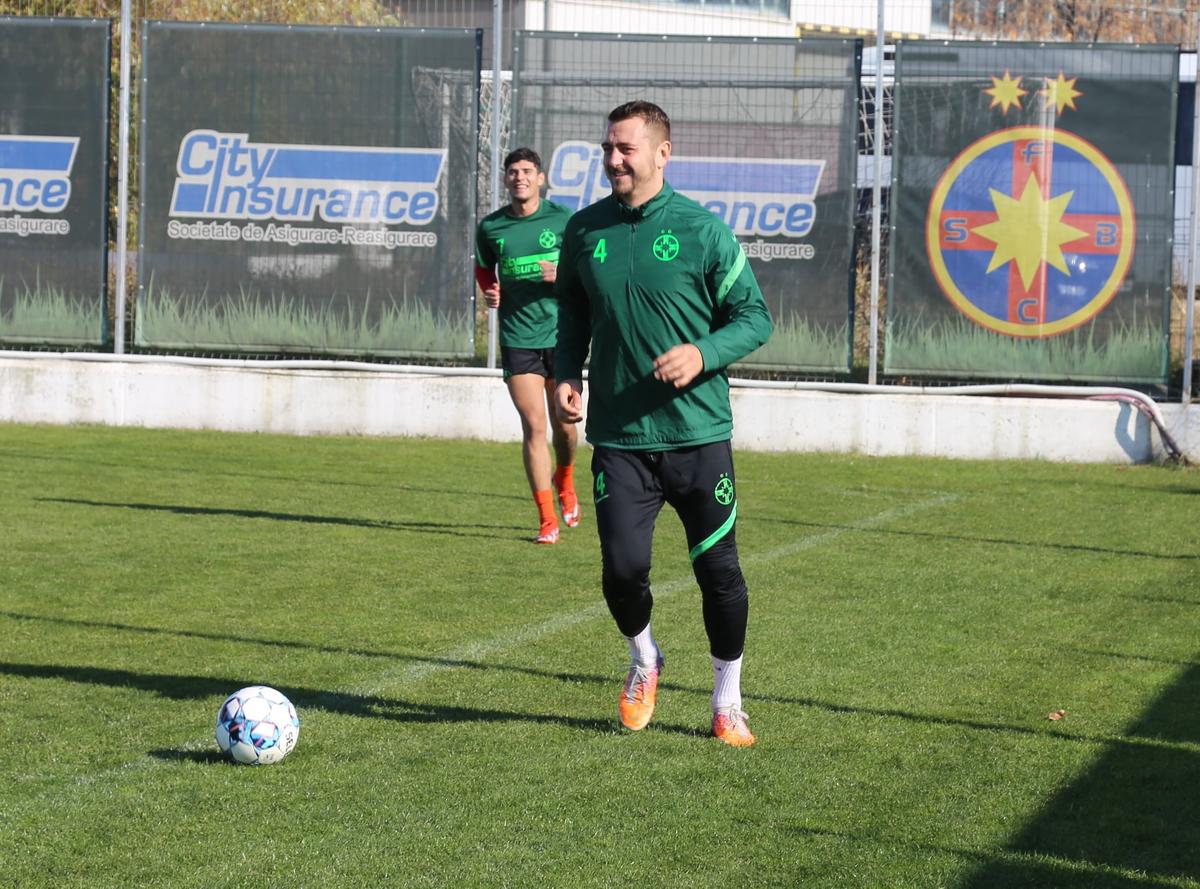 Vești bune pentru FCSB » Ce s-a întâmplat la antrenamentul de azi al echipei