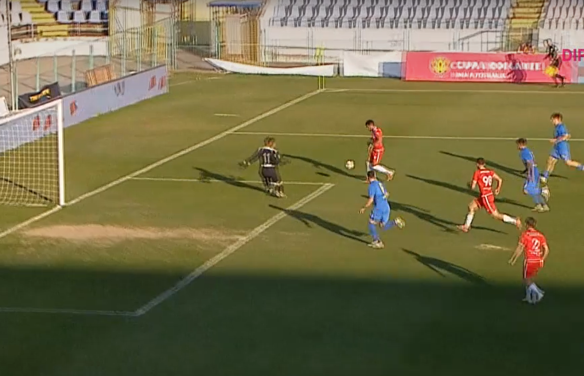 Gol dubios în Cupa României, FC Buzău - Dunărea Călărași 3-0