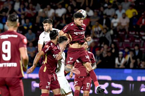 Yuri, gol decisiv în meciul tur dintre CFR Cluj și Rapid / FOTO: Imago