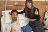 Prima imagine din spital cu Pablo Mari, după ce a fost înjunghiat într-un supermarket: „Am simțit o durere atroce la spate”