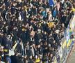 Șocant: bătaie cu scaune, steaguri și jandarm rănit în Petrolul - FCSB!