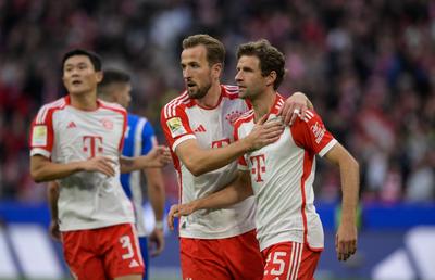 Scor halucinant în Bayern - Darmstadt » La pauză era 0-0, iar campioana Bundesligii a jucat în „10” din minutul 4 + Kane, gol fenomenal de la 50 de metri