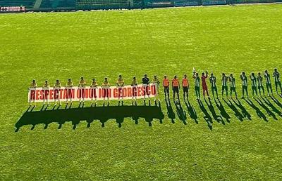 Se întâmplă în fotbalul românesc » Au protestat pe teren după măsura cerută de DNA: „Respectăm omul!”