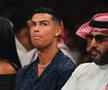Cristiano Ronaldo, prezent la meciul dintre Tyson Fury și Francis Ngannou. Foto: Guliver/GettyImages