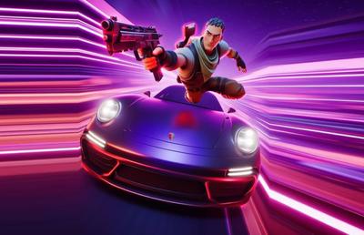 Fortnite ar urma să înceapă colaborarea cu Porsche