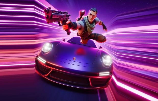 Fortnite ar urma să înceapă colaborarea cu Porsche