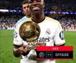 Cele mai tari glume după ce Vinicius a pierdut Balonul de Aur în fața lui Rodri, foto: X