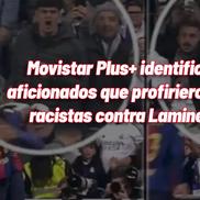 Televiziunea Movistar, care a transmis Real Madrid - Barcelona 0-4 sâmbătă, a suprins momentele în care Lamine Yamal e înjurat de fanii blancos după ce a marcat pe „Santiago Bernabeu” / Foto: Capturi Marca