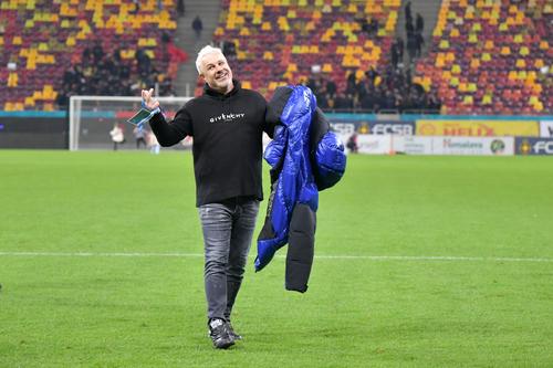 Marius Șumudică a făcut recital după derby-ul Rapid - FCSB / foto: Cristi Preda (GSP)