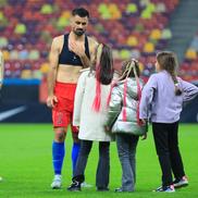 Vali Creţu, la finalul meciului cu Rapid FOTO: Ionuţ Iordache (GSP)