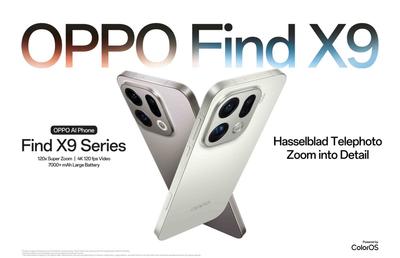 Seria OPPO Find X9 se lansează la nivel global, definind experiența flagship cu o cameră telefoto Hasselblad de 200 MP, baterie de peste 7000 mAh, performanțe de top și ColorOS 16