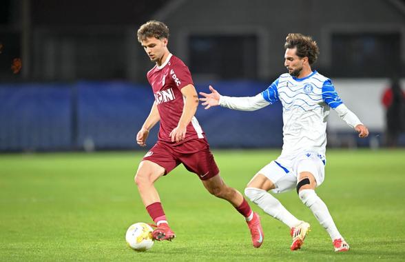 Umilință în CSM Slatina - CFR Cluj » În așteptarea lui Pancu, ardelenii s-au distrat în Cupă