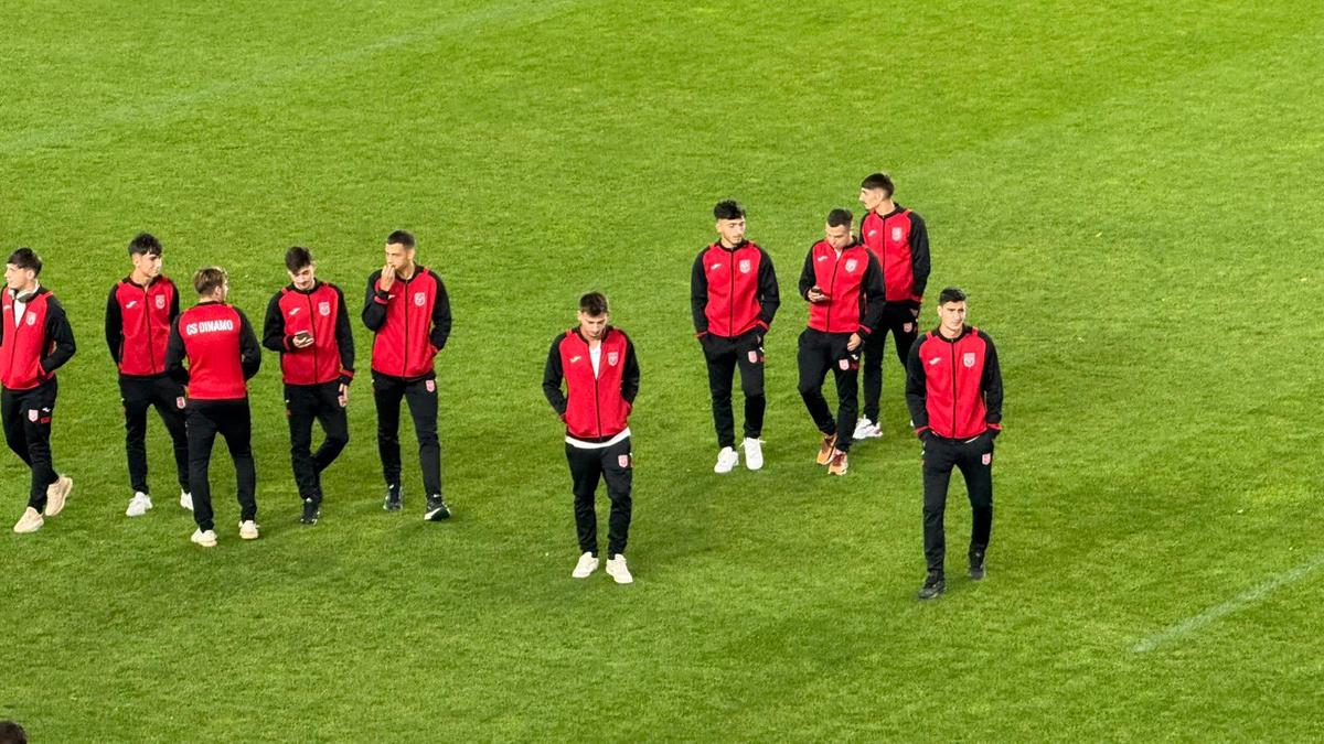CS Dinamo - Dinamo, imagini înaintea partidei din Cupa României