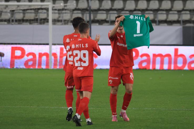 Adrian Caragea, primele goluri la Dinamo. FOTO: Ionuț Iordache (GSP.ro)