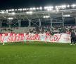 Fotbaliștii de la CS și FC Dinamo au afișat împreună mesajul galeriei + A fost primit ca un erou de „câini”