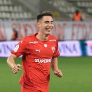 Adrian Caragea, primele goluri la Dinamo. FOTO: Ionuț Iordache (GSP.ro)