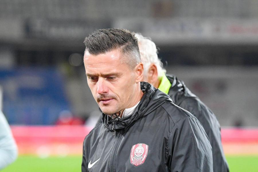 Laurențiu Rus, antrenorul lui CFR Cluj. FOTO: Imago Images Cine va sta pe banca lui CFR Cluj la returul cu Tromso