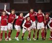 Bucuria celor de la Fleetwood după ce au eliminat-o pe Arsenal // FOTO: Guliver/GettyImages