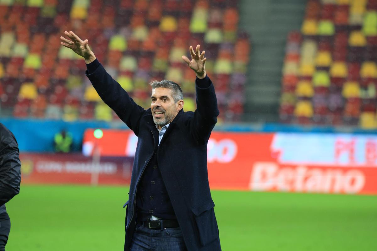 Imagini la finalul partidei Dinamo - Chindia Târgoviște