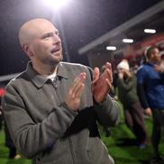 Bucuria celor de la Fleetwood după ce au eliminat-o pe Arsenal // FOTO: Guliver/GettyImages