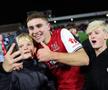 Bucuria celor de la Fleetwood după ce au eliminat-o pe Arsenal // FOTO: Guliver/GettyImages