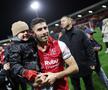 Bucuria celor de la Fleetwood după ce au eliminat-o pe Arsenal // FOTO: Guliver/GettyImages