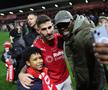 Bucuria celor de la Fleetwood după ce au eliminat-o pe Arsenal // FOTO: Guliver/GettyImages