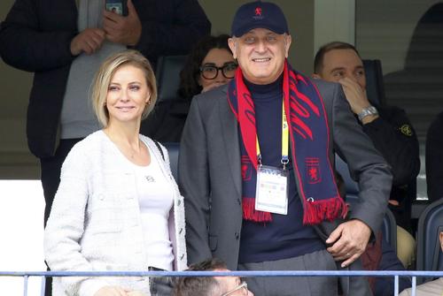 Dan Șucu, acționarul celor de la Genoa, poate celebra o victorie mare / FOTO: Getty Images