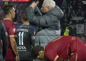Marius Șumudică a scos echipa de pe teren în timpul derby-ului cu U Cluj. Haos în minutul 69
