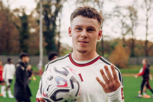 Kai Rooney, pe val la echipa U18 a lui Manchester United // foto: instagram @kairooney.10