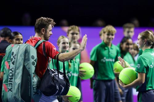 Stan Wawrinka după ultimul meci al carierei, la Basel 2026 Foto: Imago Images