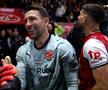 Bucuria celor de la Fleetwood după ce au eliminat-o pe Arsenal // FOTO: Guliver/GettyImages