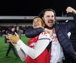 Bucuria celor de la Fleetwood după ce au eliminat-o pe Arsenal // FOTO: Guliver/GettyImages