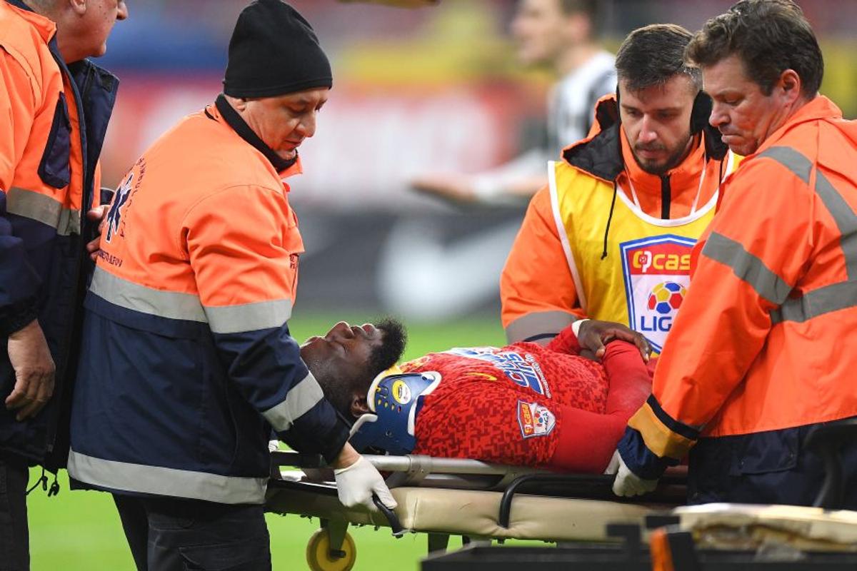 FCSB // Ce se întâmplă cu Harlem Gnohere, după comoția suferită la ultimul meci