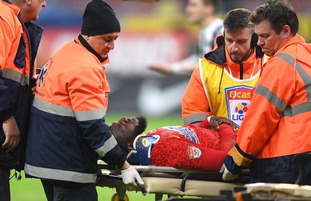 FCSB // Ce se întâmplă cu Harlem Gnohere, după comoția suferită la ultimul meci