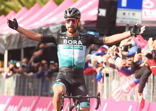 Peter Sagan la singura sa victorie în 2020, o etapă din Turul Italiei, foto: Guliver/gettyimages