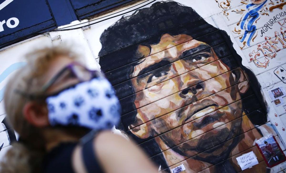Maradona - graffiti