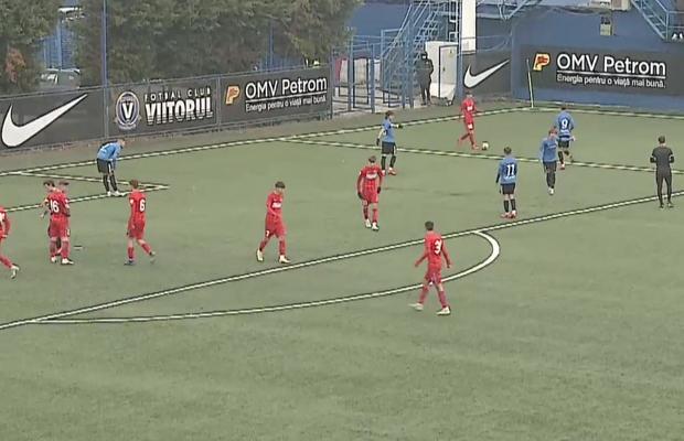 Viitorul, victorie categorică în fața lui FCSB în Liga Elitelor U19! Ovidiu Perianu și Octavian Popescu, neputincioși în fața puștilor lui Gică Hagi