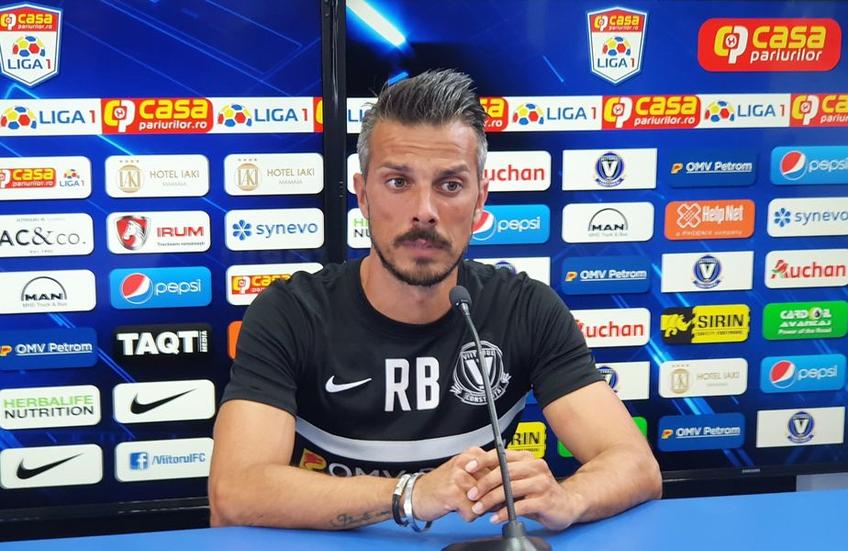 Ruben de la Barrera, antrenor Viitorul